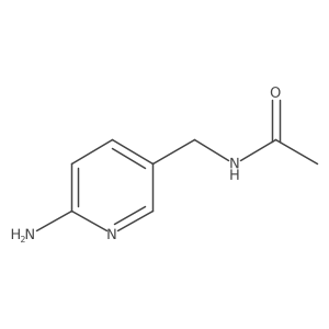 N-((6-Aminopyridin-3-YL)methyl)acetamide Structure