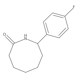 8-(4-Fluorophenyl)azocan-2-one Structure