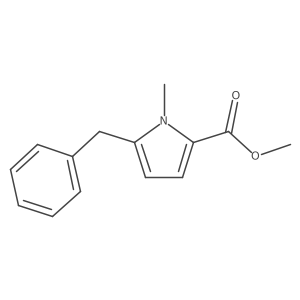 methyl 5-benzyl-1-methyl-1H-pyrrole-2-carboxylate Structure