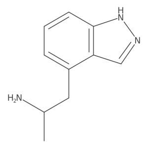 1-(1H-indazol-4-yl)propan-2-amine结构式
