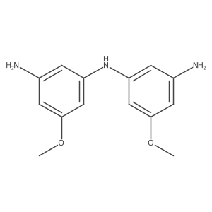 1,3-Benzenediamine, N1-(3-amino-5-methoxyphenyl)-5-methoxy-结构式