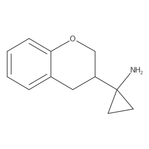 1-(Chroman-3-yl)cyclopropan-1-amine结构式