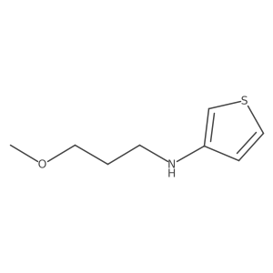N-(3-methoxypropyl)thiophen-3-amine Structure