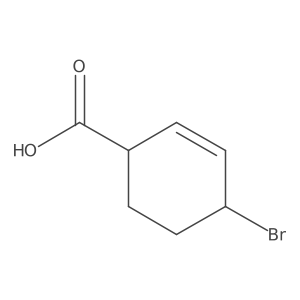 4-Bromocyclohex-2-ene-1-carboxylic acid Structure