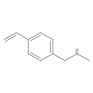 N-methyl-4-vinylbenzylamine Structure