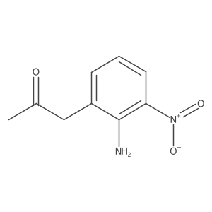 1-(2-Amino-3-nitrophenyl)propan-2-one Structure