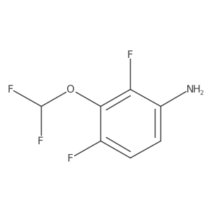 3-(difluoromethoxy)-2,4-difluoro-aniline结构式