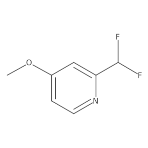 2-(Difluoromethyl)-4-methoxypyridine Structure