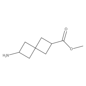 Methyl 6-aminospiro[3.3]heptane-2-carboxylate Structure