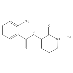 2-Amino-N-(2-oxopiperidin-3-yl)benzamide hydrochloride结构式