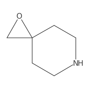1-Oxa-6-azaspiro[2.5]octane结构式