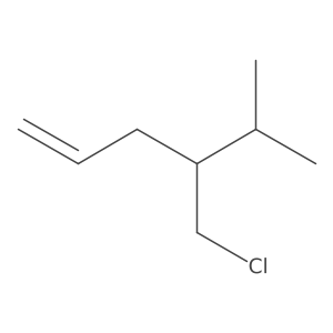 4-(Chloromethyl)-5-methylhex-1-ene Structure