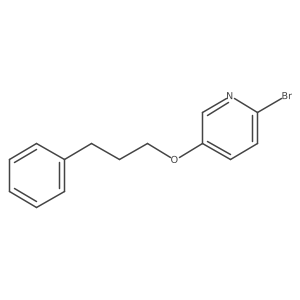 2-Bromo-5-(3-phenylpropoxy)pyridine结构式