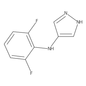 N-(2,6-Difluorophenyl)-1H-pyrazol-4-amine Structure