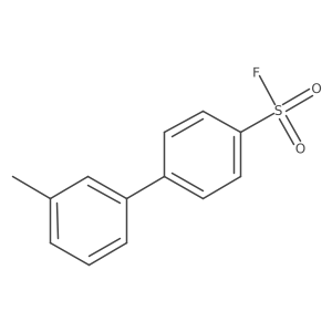 4-(3-Methylphenyl)benzene-1-sulfonyl fluoride结构式