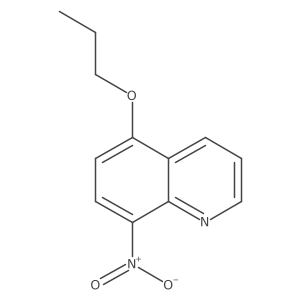 8-Nitro-5-propoxyquinoline结构式