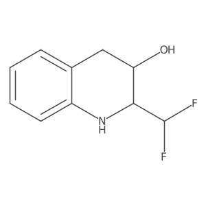 2-(Difluoromethyl)-1,2,3,4-tetrahydroquinolin-3-ol结构式