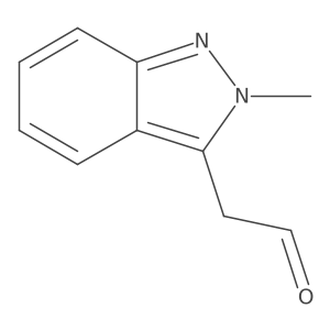 2-(2-methyl-2H-indazol-3-yl)acetaldehyde结构式
