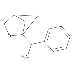 {2-Oxabicyclo[2.1.1]hexan-1-yl}(phenyl)methanamine Structure