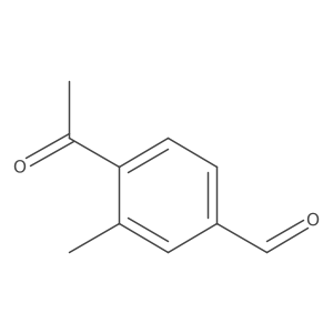 4-Acetyl-3-methylbenzaldehyde结构式