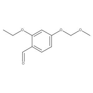 2-Ethoxy-4-(methoxymethoxy)benzaldehyde Structure