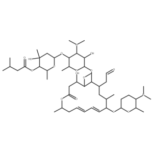Isovalerylspiramycin I结构式