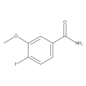 4-Fluoro-3-methoxybenzamide Structure