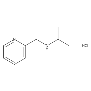 N-(Pyridin-2-ylmethyl)propan-2-amine hydrochloride Structure