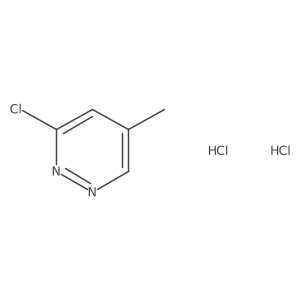 3-Chloro-5-methylpyridazine dihydrochloride Structure