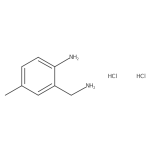2-(Aminomethyl)-4-methylaniline dihydrochloride结构式