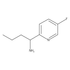 (I+/-R)-5-Fluoro-I+/--propyl-2-pyridinemethanamine结构式