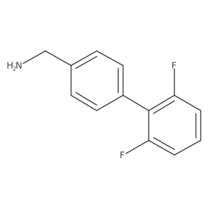 [4-(2,6-Difluorophenyl)phenyl]methanamine结构式