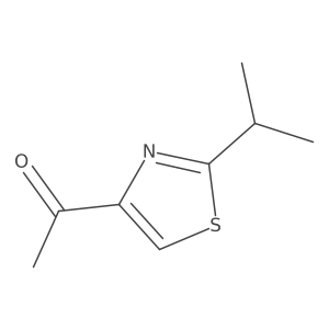 1-[2-(Propan-2-yl)-1,3-thiazol-4-yl]ethan-1-one Structure