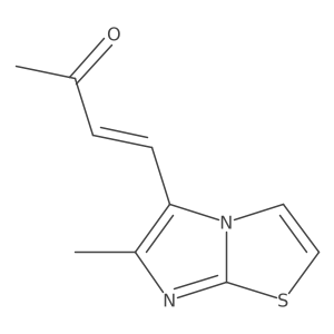 4-(6-Methylimidazo[2,1-b]thiazol-5-yl)but-3-en-2-one Structure