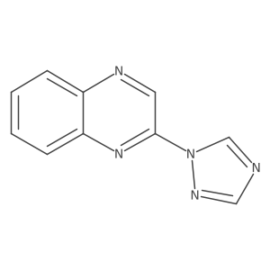 2-(1H-1,2,4-triazol-1-yl)quinoxaline Structure