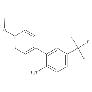 4'-Methoxy-5-(trifluoromethyl)-[1,1'-biphenyl]-2-amine Structure