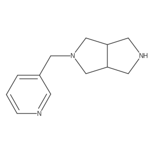 2-(Pyridin-3-ylmethyl)octahydropyrrolo[3,4-c]pyrrole结构式