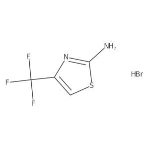 2-Amino-4-trifluoromethylthiazole hydrobromide Structure