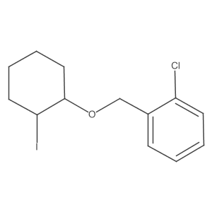 1-Chloro-2-{[(2-iodocyclohexyl)oxy]methyl}benzene Structure
