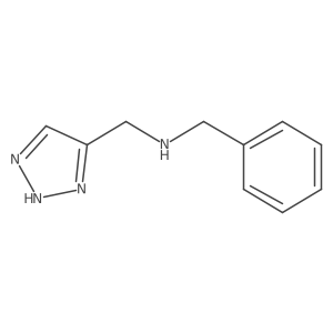 Benzyl(1H-1,2,3-triazol-5-ylmethyl)amine Structure