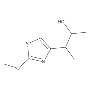 3-(2-Methoxy-1,3-thiazol-4-yl)butan-2-ol Structure