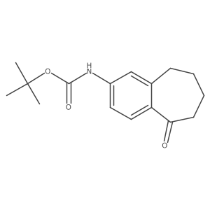 tert-butyl N-{5-oxo-6,7,8,9-tetrahydro-5H-benzo[7]annulen-2-yl}carbamate Structure