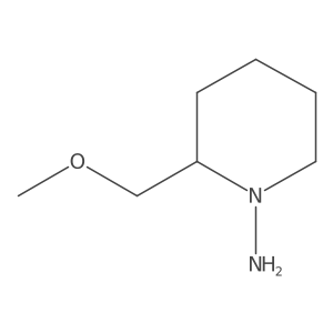 2-(Methoxymethyl)piperidin-1-amine Structure