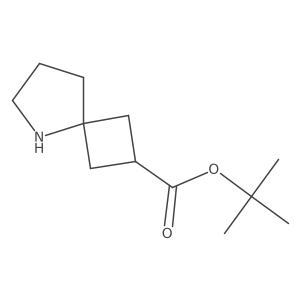 Tert-butyl 5-azaspiro[3.4]octane-2-carboxylate Structure