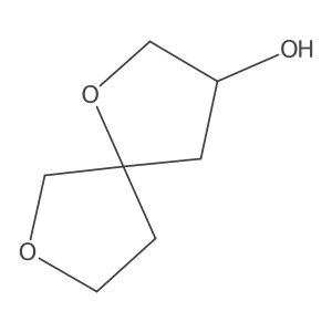 1,7-Dioxaspiro[4.4]nonan-3-ol Structure