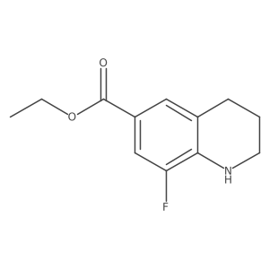 Ethyl 8-fluoro-1,2,3,4-tetrahydroquinoline-6-carboxylate Structure