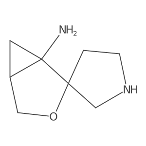 3-Oxaspiro[bicyclo[3.1.0]hexane-2,3'-pyrrolidine]-1-amine Structure