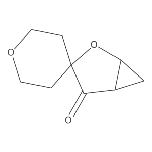 2-Oxaspiro[bicyclo[3.1.0]hexane-3,4'-oxane]-4-one Structure