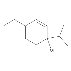4-Ethyl-1-(propan-2-yl)cyclohex-2-en-1-ol Structure