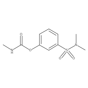 N,N-Dimethyl-3-[[(methylamino)carbonyl]oxy]benzenesulfonamide Structure
